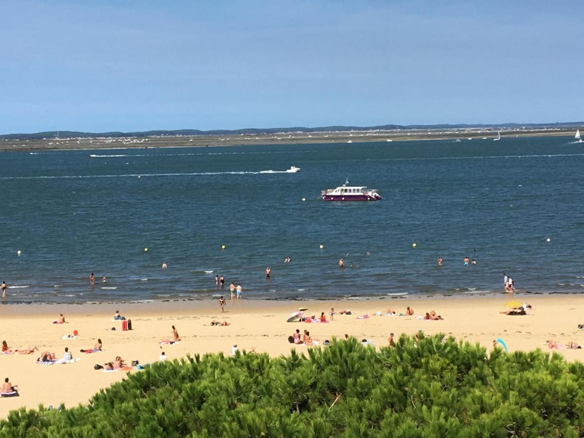 Appartement T3 Au Centre D'Arcachon Avec Vue Mer, Terrasse Et Parking Securise - Fr-1-374-74 Bagian luar foto